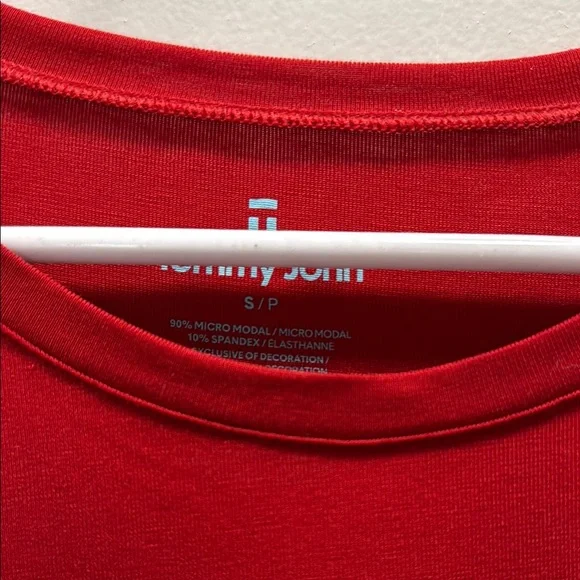 Tommy John Second Skin Women's Red Top - Picture 3 of 3